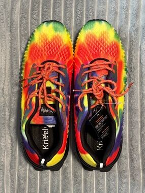 NWT Kricely M903 Trail Running Shoes Rainbow Multicolor Men’s Size 11